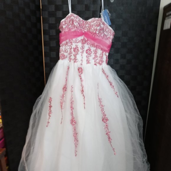 *50% OFF* Size L Applique Ballgown - Picture 1 of 6